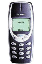 Il vecchio Nokia 3310 utilizzato per costruire l'antifurto per auto