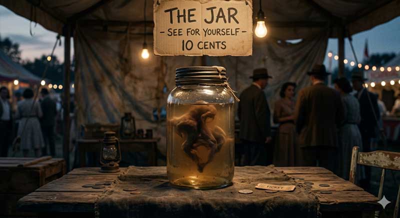 The jar (Il barattolo) - Ray Bradbury